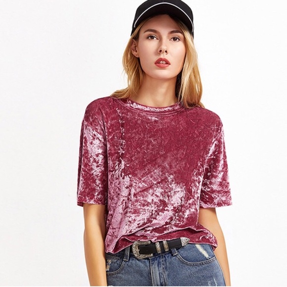 NEW! Velour Top - Picture 5 of 6